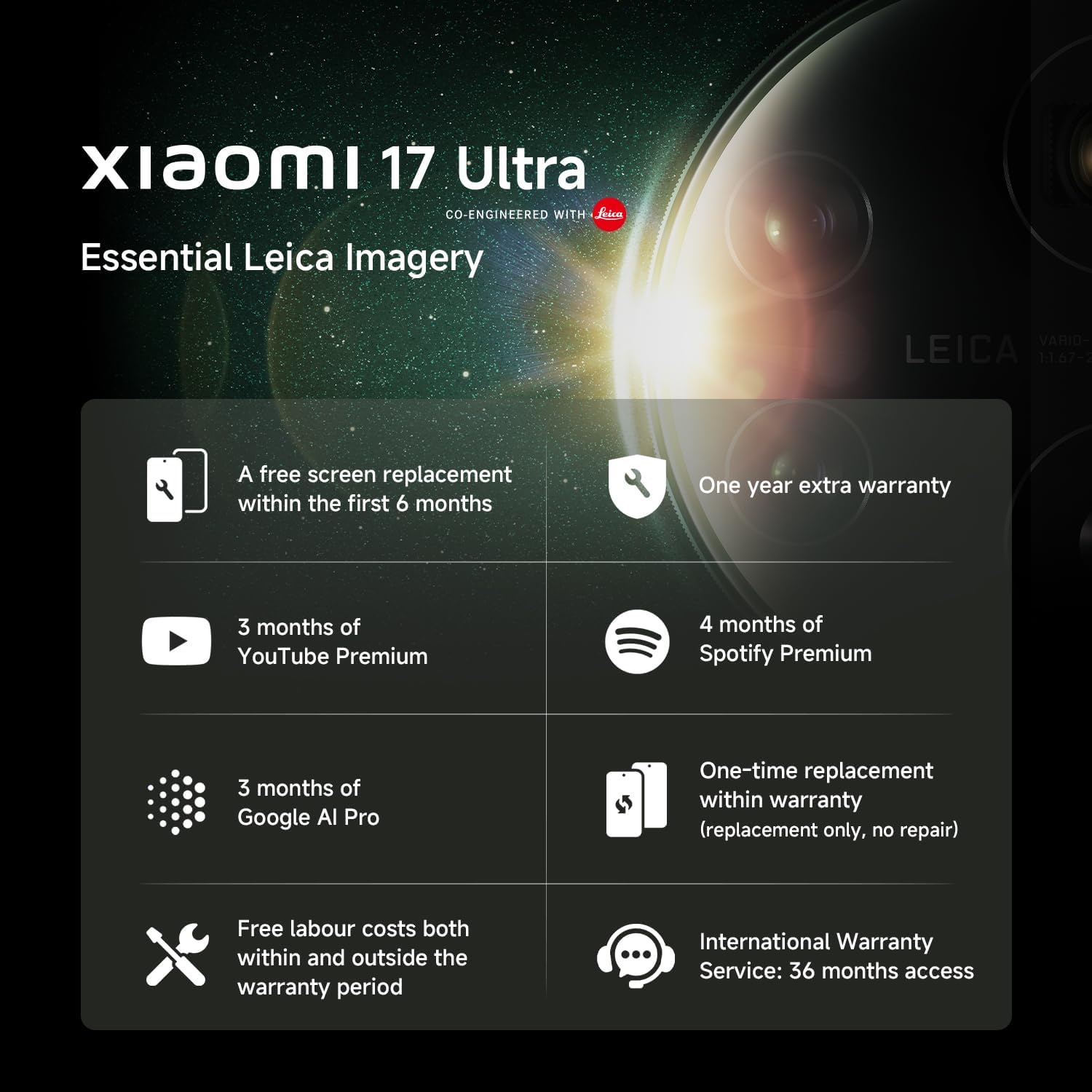 Xiaomi 17 Ultra 5G (Global Version) 1TB 16GB (Green) - Image 2