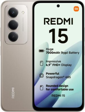 Xiaomi Redmi 15 (Global Version) 5G 128GB 4GB (Titan Grey)
