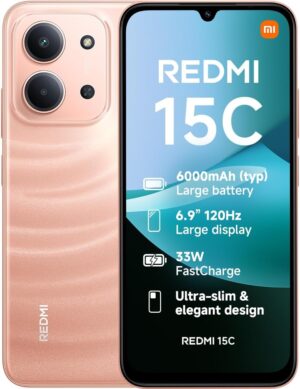 Xiaomi Redmi 15C (Global Version) 4G 128GB 6GB (Twilight Orange)