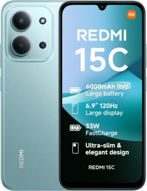 Xiaomi Redmi 15C (Global Version) 4G 256GB 8GB (Mint Green)