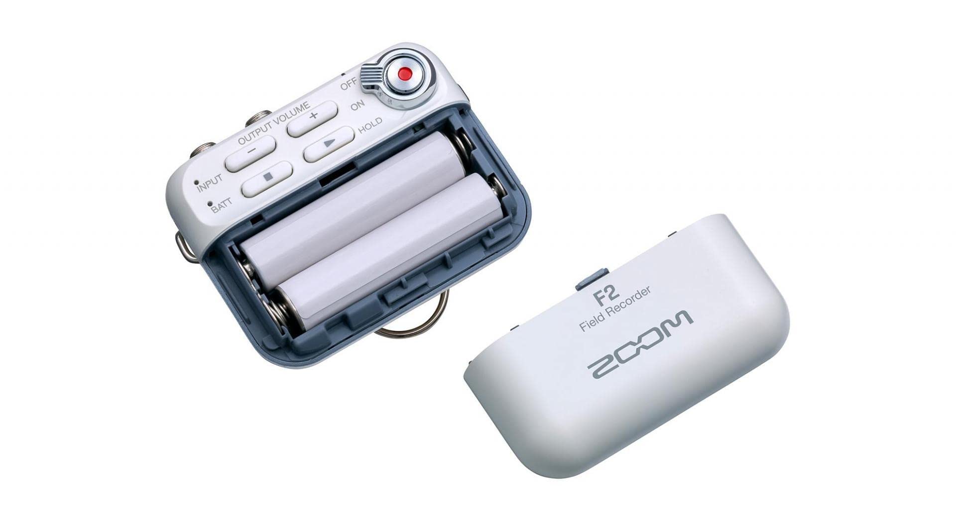 Zoom F2-BT Ultracompact Bluetooth-Enabled Portable Field Recorder (White) - Image 4
