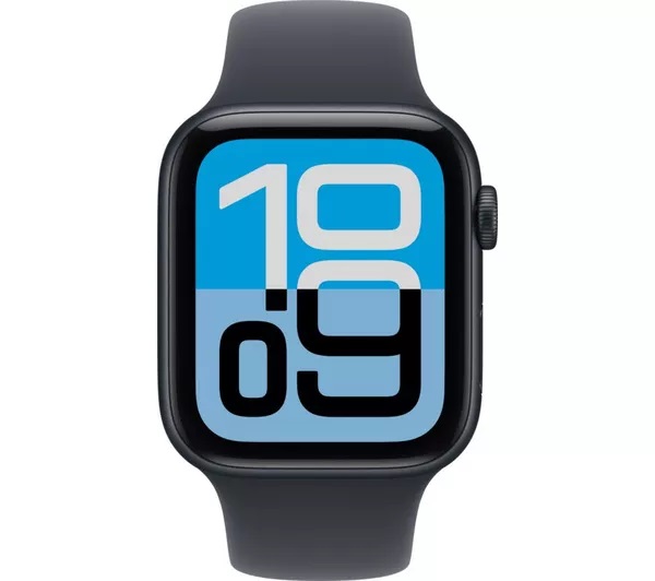 Apple Watch SE 3 44mm GPS+Cellular (MEPJ4, Midnight Aluminium Midnight Sport Band - M/L)