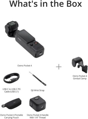 DJI Pocket 4 Standard Combo