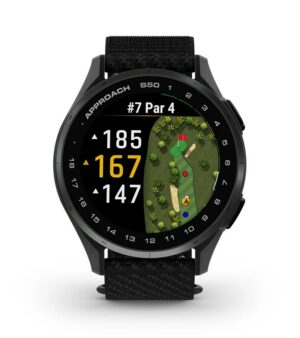 Garmin Approach S50 43mm (Black with Black Nylon)