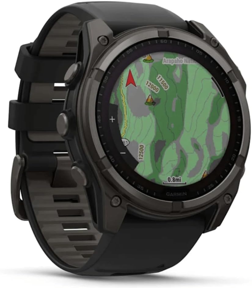 Garmin Fenix 8 51mm (Sapphire Solar Carbon Gray) - Image 2