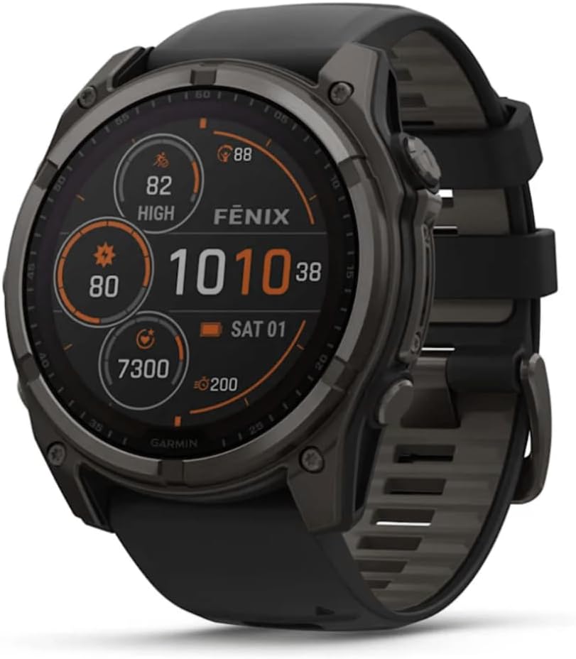 Garmin Fenix 8 51mm (Sapphire Solar Carbon Gray) - Image 3