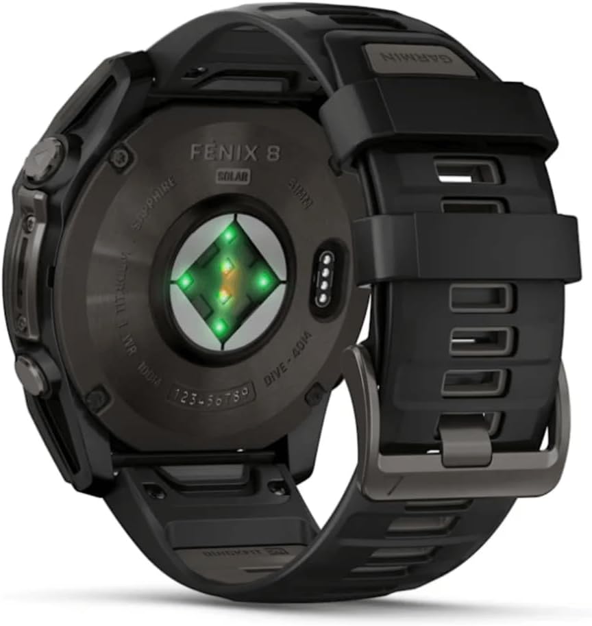 Garmin Fenix 8 51mm (Sapphire Solar Carbon Gray) - Image 4