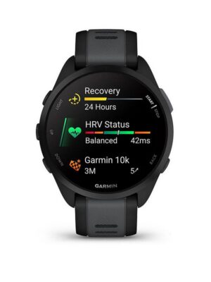 Garmin Forerunner 165 GPS Running Watch (Black Slate)