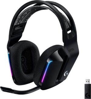 Logitech G G733 LIGHTSPEED Wireless RGB Gaming Headset (Black)