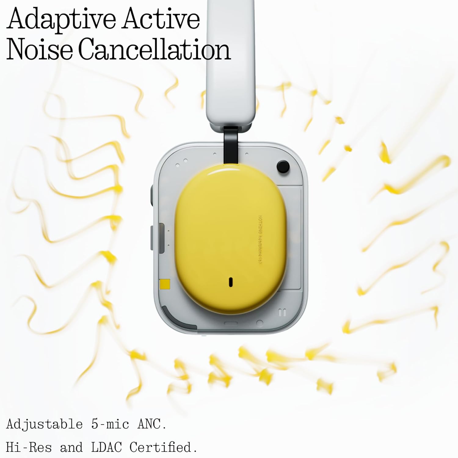 Nothing Headphones (a) (Yellow) - Image 4