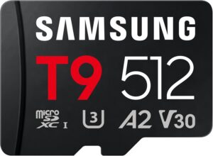 Samsung 512GB T9 UHS-I microSDXC Memory Card