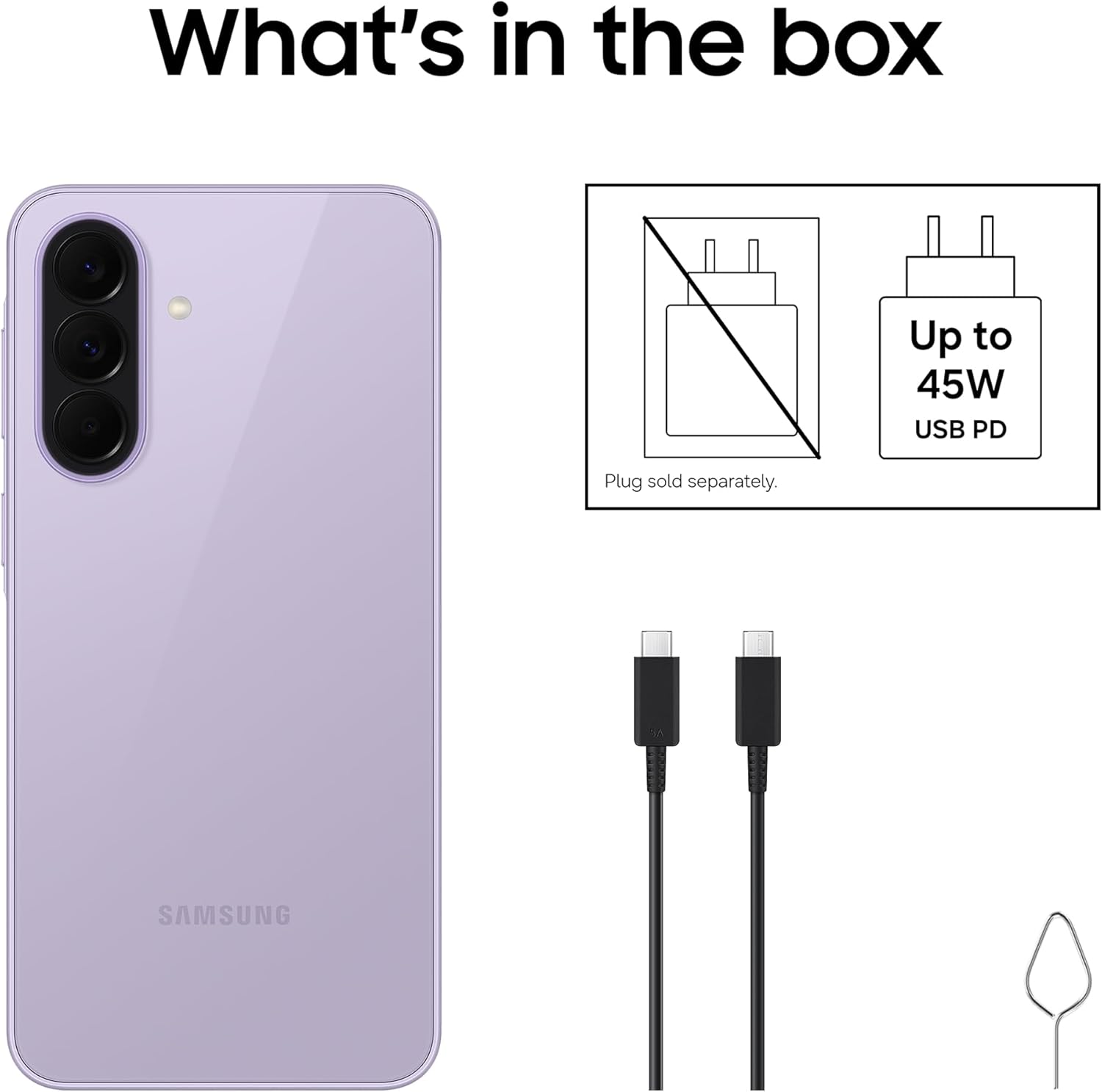 Samsung Galaxy A37 (A376B-DS) 5G 128GB 8GB (Awesome Lavender) - Image 4