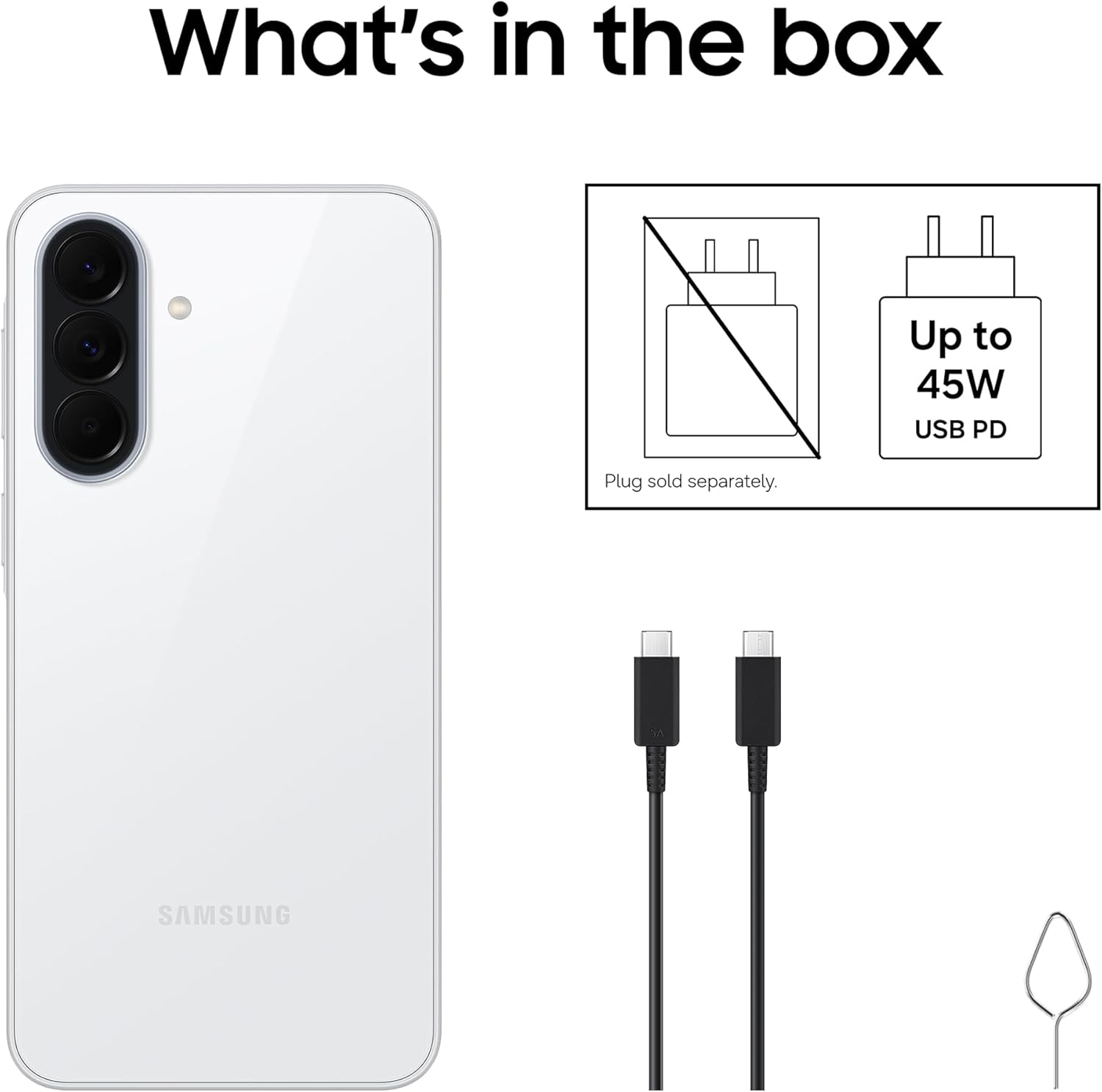 Samsung Galaxy A37 (A376E-DS) 5G 128GB 8GB Awesome White) - Image 4