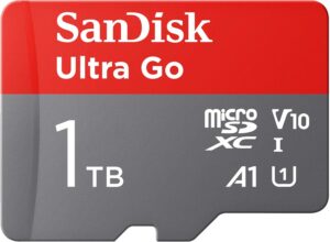 Sandisk 1TB Ultra Go UHS-I microSDXC card