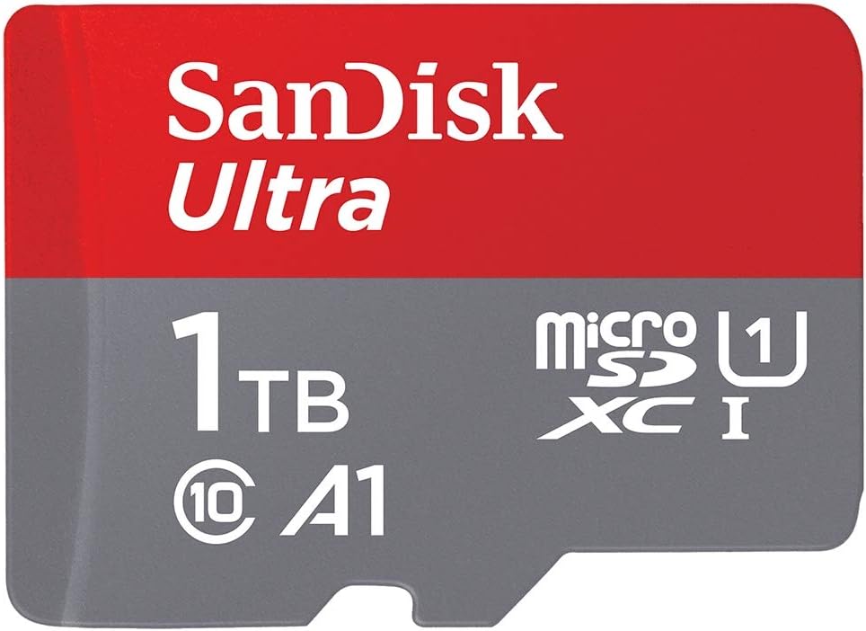 SanDisk 1TB Ultra UHS-I microSDHC Memory Card (No Adapter)