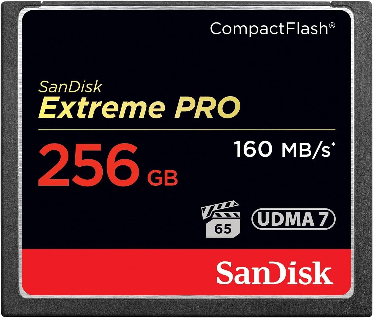 Sandisk 256GB Extreme Pro CompactFlash