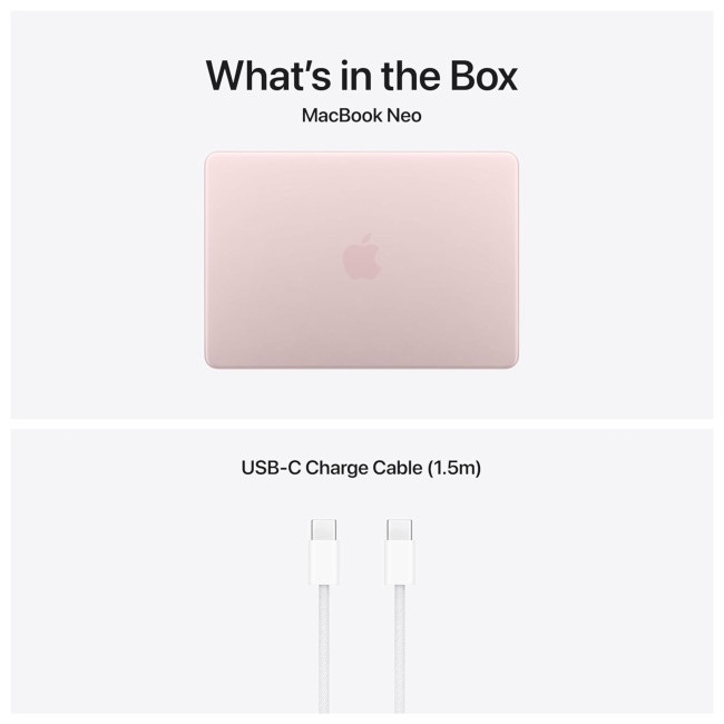 Apple MacBook Neo (512GB+8GB, Blush, MHFJ4) - Image 4