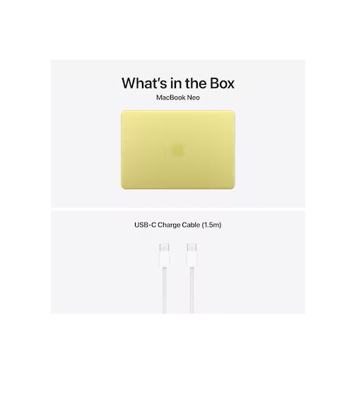Apple MacBook Neo (512GB+8GB, Citrus, MHFE4) - Image 4