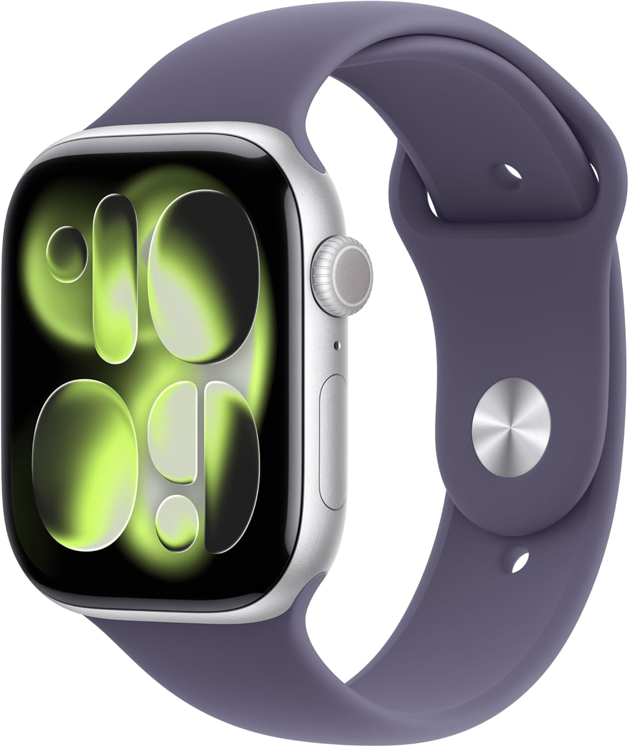 Apple Watch Series 11 42mm (GPS+Cellular) Silver Aluminium with Purple Fog Sport Band (MF8J4, M/L) - Image 2