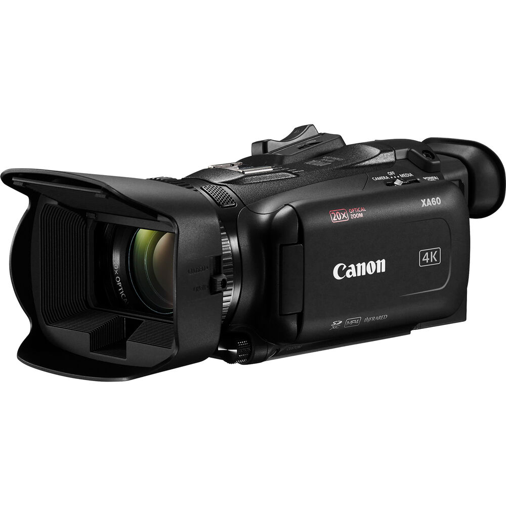 Canon XA60 Professional UHD 4K Camcorder (With Hand Grip) - Image 2