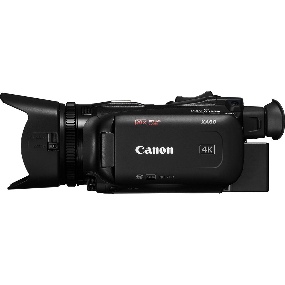 Canon XA60 Professional UHD 4K Camcorder (With Hand Grip) - Image 4