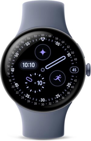 Google Pixel Watch 4 (45mm) LTE (Satin Moonstone + Moonstone Band)