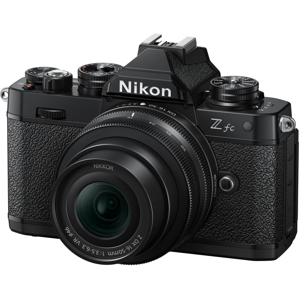 Nikon Z fc Mirrorless Digital Camera Black with 16-50mm Lens