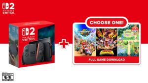 Nintendo Switch 2 Console + Choose Your Game Bundle