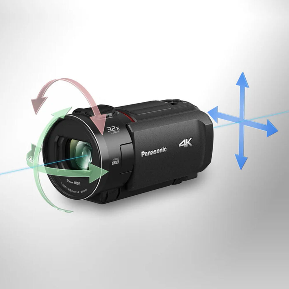 Panasonic HC-VX3A 4K Camcorder (HC-VX3AGN) (PAL) (Black) - Image 4