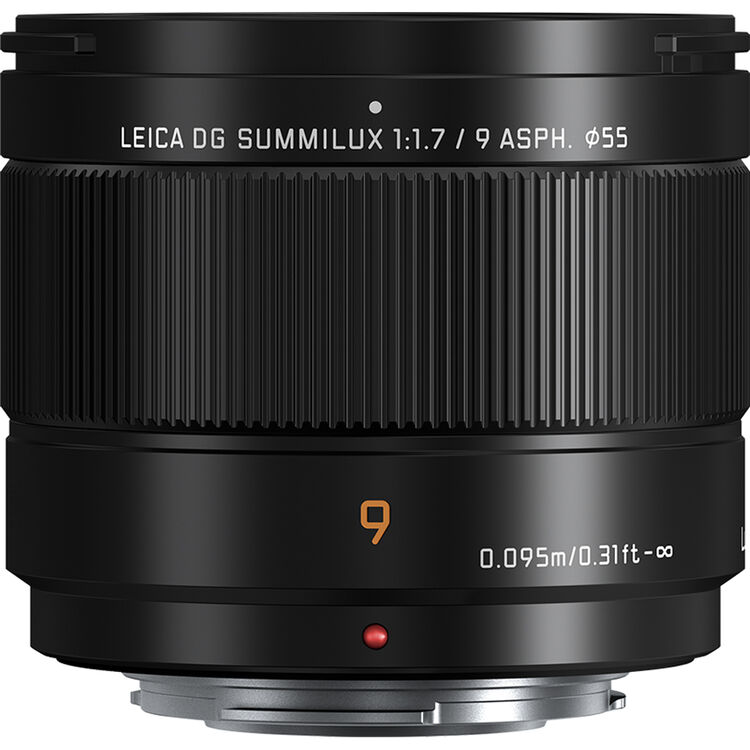 Panasonic Leica DG Summilux 9mm f/1.7 ASPH. Lens - Image 2