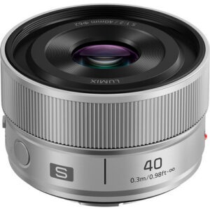 Panasonic Lumix S 40mm F/2 Lens (Leica L) (Silver)