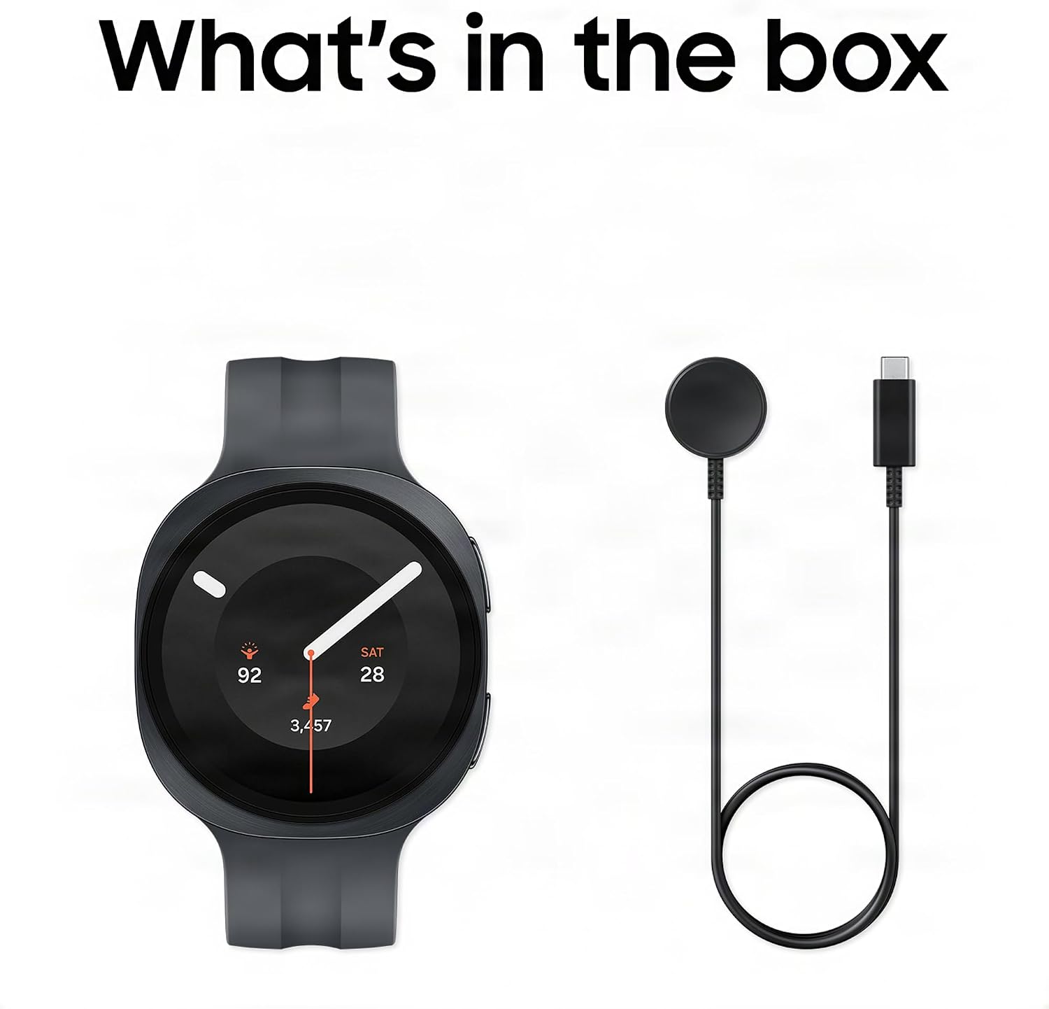 Samsung Galaxy Watch 9 Bluetooth L340 (40mm) (Graphite) - Image 4