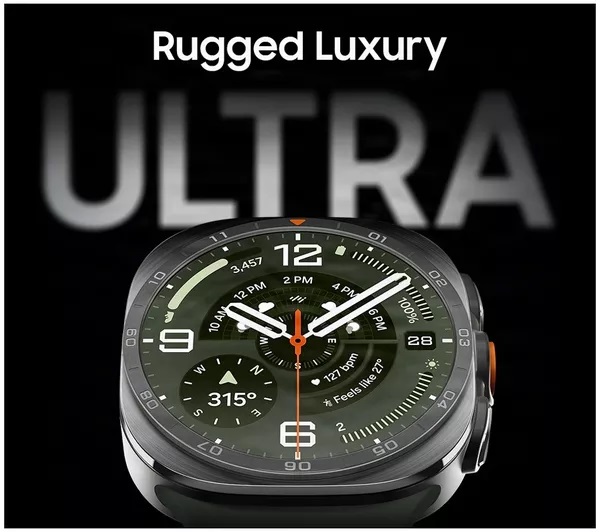 Samsung Galaxy Watch Ultra 2 LTE L715 (47mm) (Titanium Grey) - Image 4