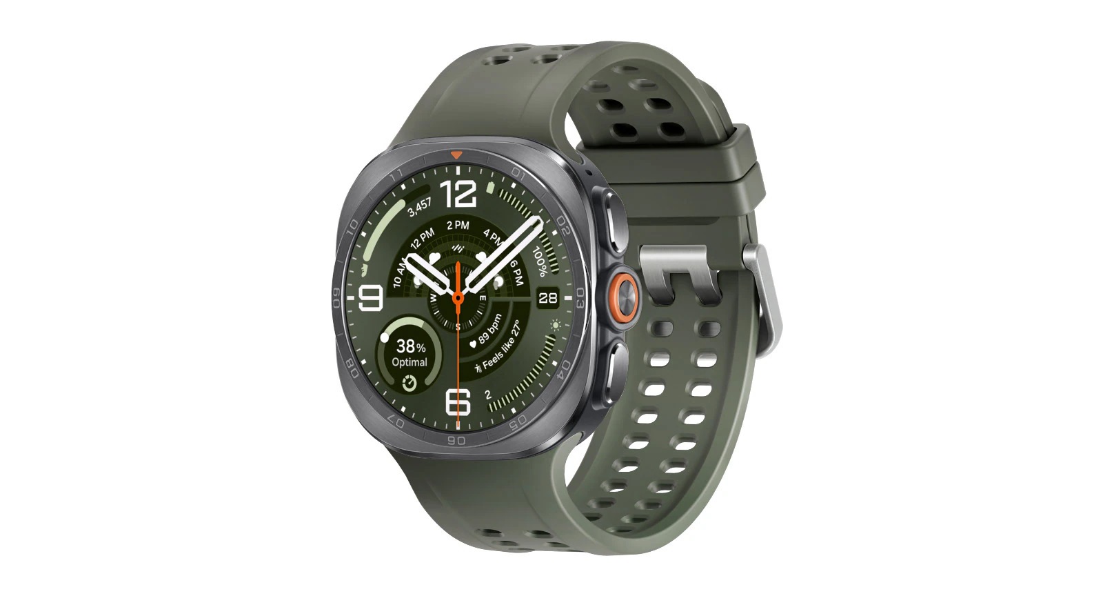Samsung Galaxy Watch Ultra 2 LTE L715 (47mm) (Titanium Silver) - Image 2