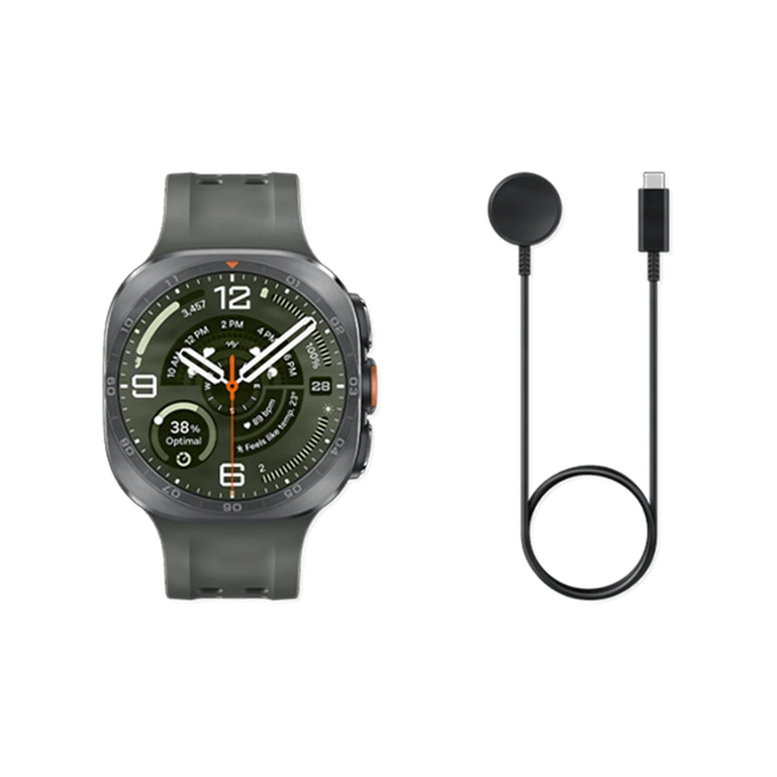 Samsung Galaxy Watch Ultra 2 LTE L715 (47mm) (Titanium Silver) - Image 4