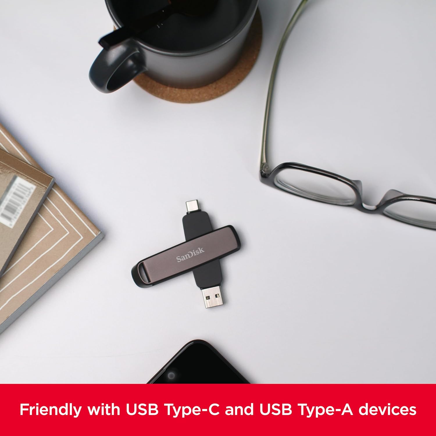 Sandisk Extreme PRO Dual Drive USB Type C (2TB, SDDDE1-2T00-G46) - Image 4