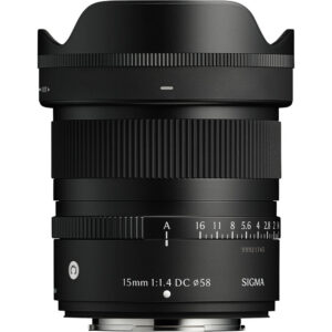 Sigma 15mm F1.4 DC Contemporary Lens (Fuji X)
