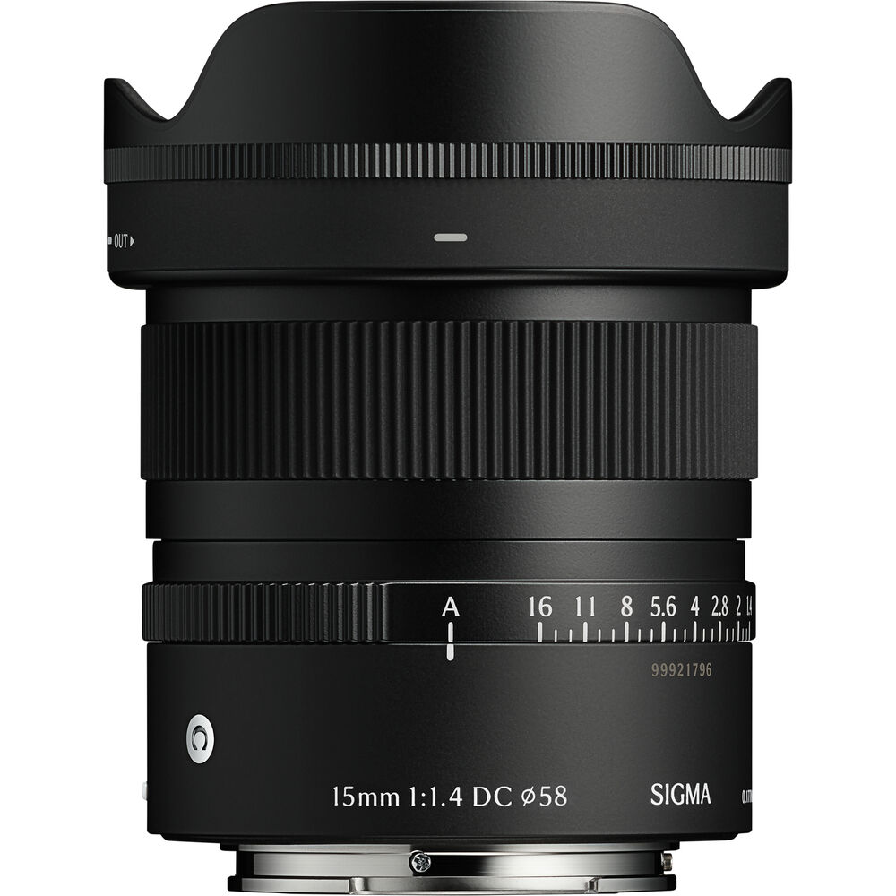 Sigma 15mm F1.4 DC Contemporary Lens (Sony E)