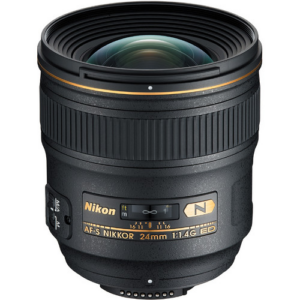 Nikon AF-S NIKKOR 24mm f/1.4G ED Lens (Retail Packing)