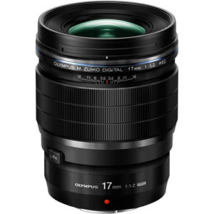 Olympus M.Zuiko Digital ED 17mm F1.2 PRO Lens (Black) (Retail Packing)