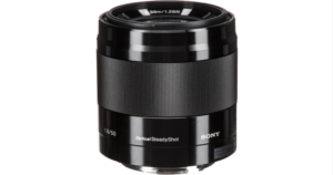 Sony E 50mm F1.8 OSS Lens - Black (SEL50F18/B)