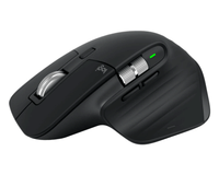 Logitech MX Master 3S Wireless Mouse (Graphite, with Bolt Receiver)