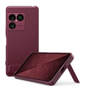 Sony Style Cover with Stand for Xperia 1 VIII (XQZ-CBGE) (Garnet Red)