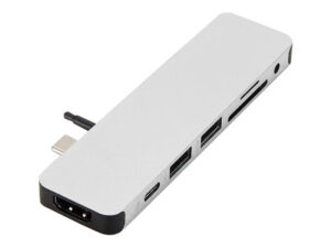 Hyper HyperDrive Next 7 Port USB-C Hub (GN21D-SILVER) (Silver)