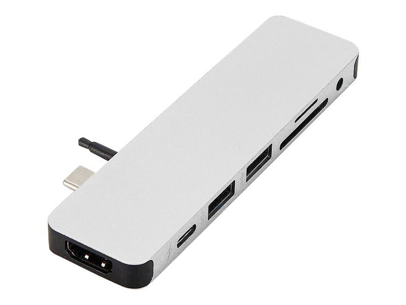 Hyper HyperDrive Next 7 Port USB-C Hub (GN21D-SILVER) (Silver)