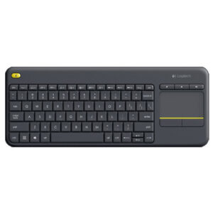 Logitech K400 Plus Wireless Touch Keyboard (Black)