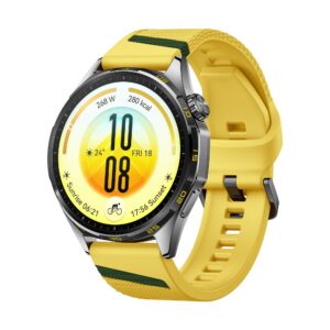 Huawei Watch GT 7 (46mm, TUM-B39) (Yellow with Fluoroelastomer Strap)