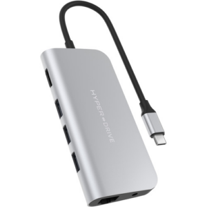 Hyper HyperDrive Next 7 Port USB-C Hub (HD30F-SILVER) (Silver)