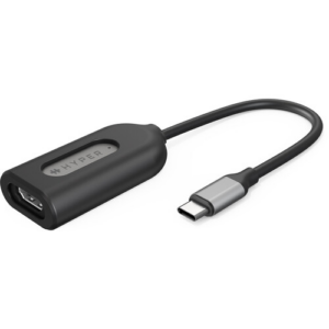 Hyper HyperDrive USB-C to 8K60Hz/4K144Hz HDMI Adapter (HD-H8K, Space Gray)