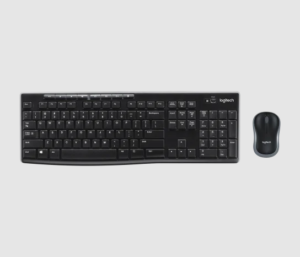 Logitech MK270R Wireless Keyboard and Mouse Combo (Black)